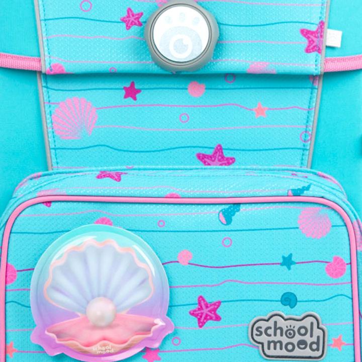 Immagine prodotto School-Mood Set di zaini per la scuola Timeless Pro da 7 pezzi (23.50 l)