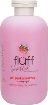 Fluff REFRESHING Żel pod prysznic o zapachu truskawek 500ml (500 ml)