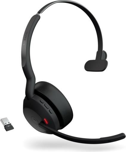 Image du produit Jabra Evolve2 55 MS Mono USBA (Sans fil, USB-A, Les équipes Microsoft)