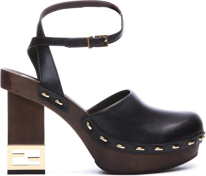 Produktbild Fendi Decorative Heel Leather Pumps (36)