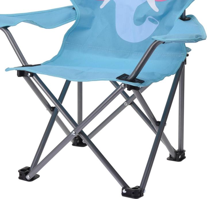 Produktbild Inda-Exclusiv Kinder Anglersessel mit Getränkehalter Stuhl Tasche Motiv Panda