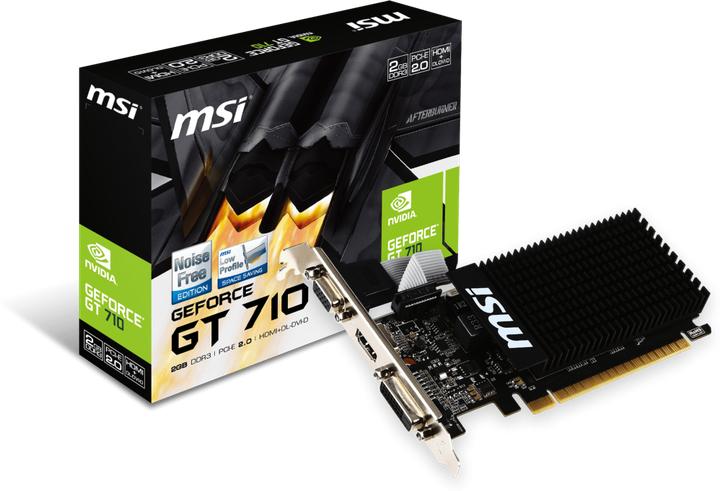 Produktbild MSI GeForce GT 710 2GD3H LP (2 GB, GDDR3)