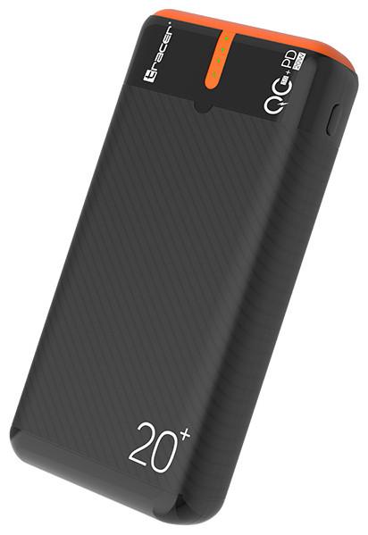 Actual product image Tracer 47516 EnerGen 20000mAh Power Bank black/orange (20000 mAh, 74 Wh)