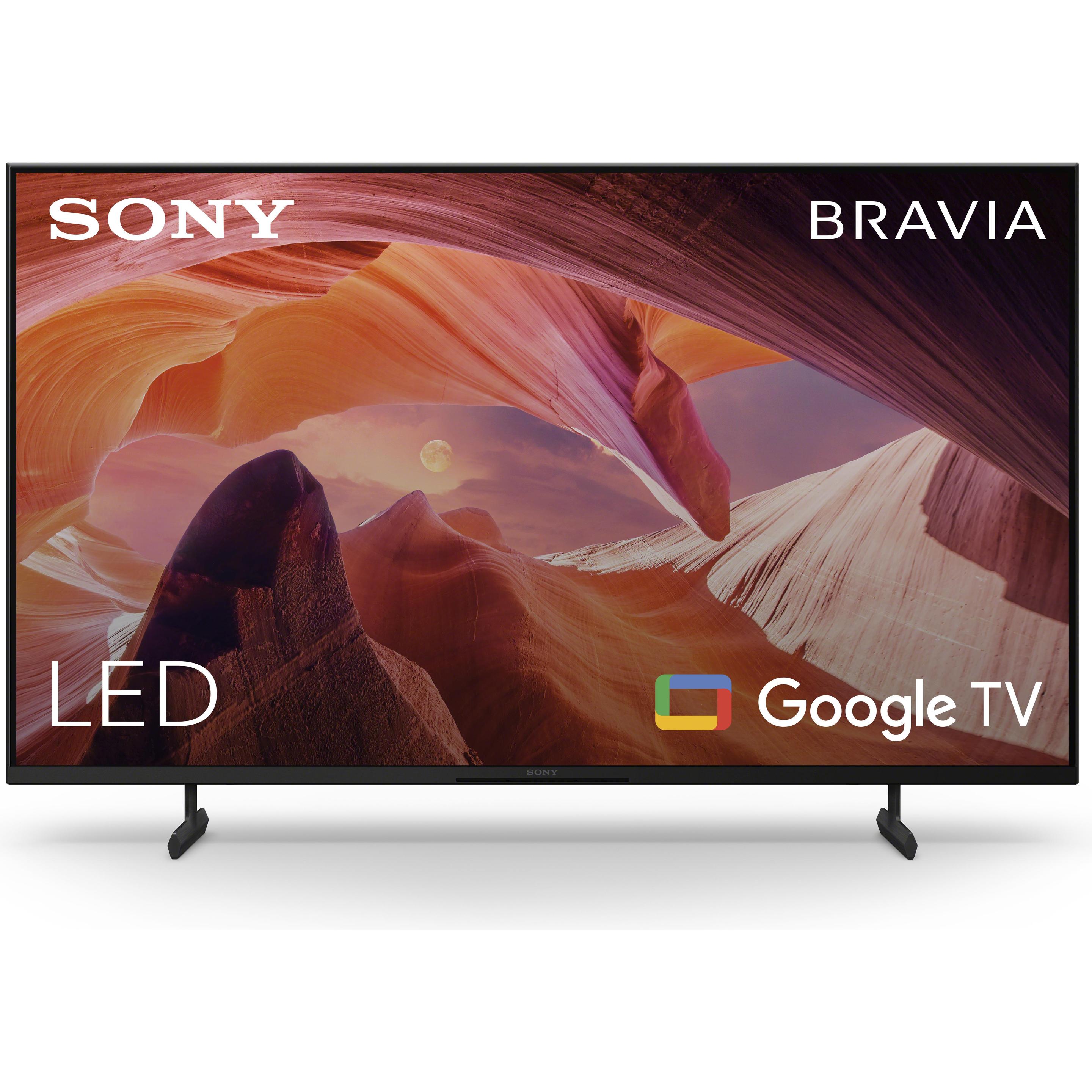 Sony KD-75X80L (75", X80L, LED, 4K, 2023), TV, Schwarz