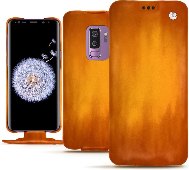 Actual product image Noreve Leather cover vertical (Samsung Galaxy S9+)