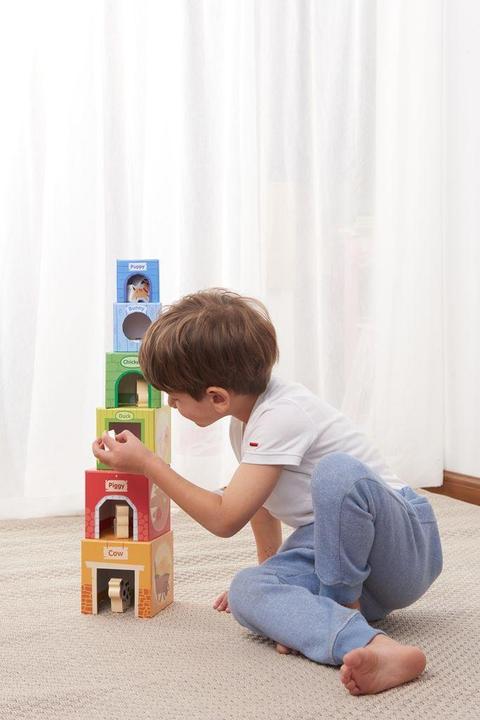 Produktbild Spielba Stapelturm mit Holztiere