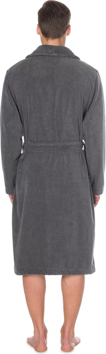 Actual product image Tommy Hilfiger Bathrobe "Icon" Anthracite (S)