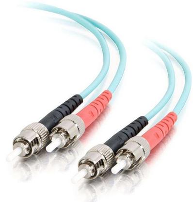 Produktbild C2G 85508 Glasfaserkabel ST OFNR Türkis