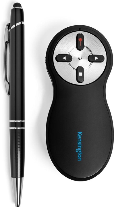 Actual product image Kensington Wireless presenter with red laser