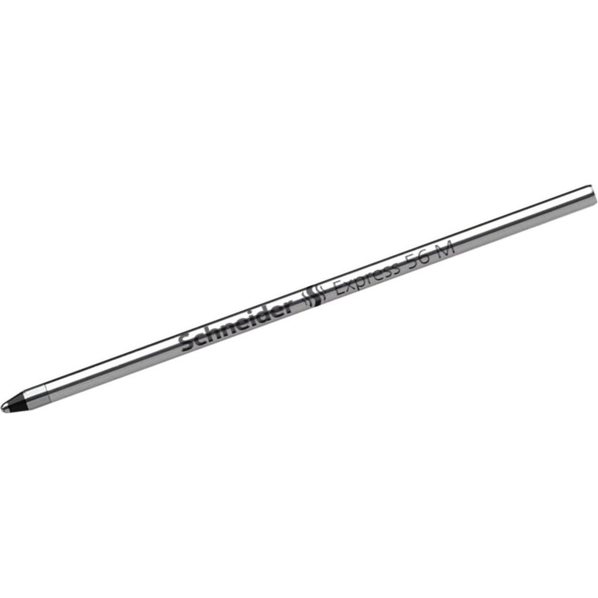 Schneider, Cartucce di ricambio, 20 ricariche a sfera Express 56 M nero (20 pz., Nero, 0.50 mm)