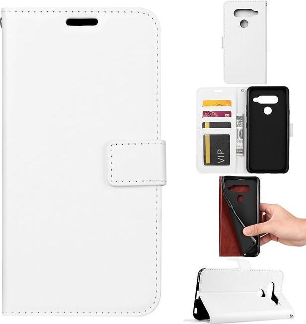 Actual product image MU Classic Crazy Horse III Leather Bookcover Series (LG V40 ThinQ)