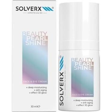 Solverx, Augenpflege, Beauty Pearl Shine Gesichts- und Augencreme 30ml (30 ml)