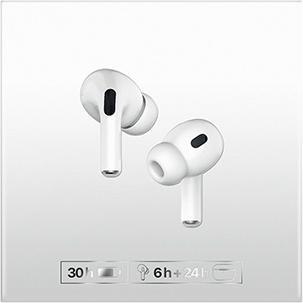 Produktbild Defender APODS Kophörer mit Mikrofon, weiss, TWS (Kabellos)