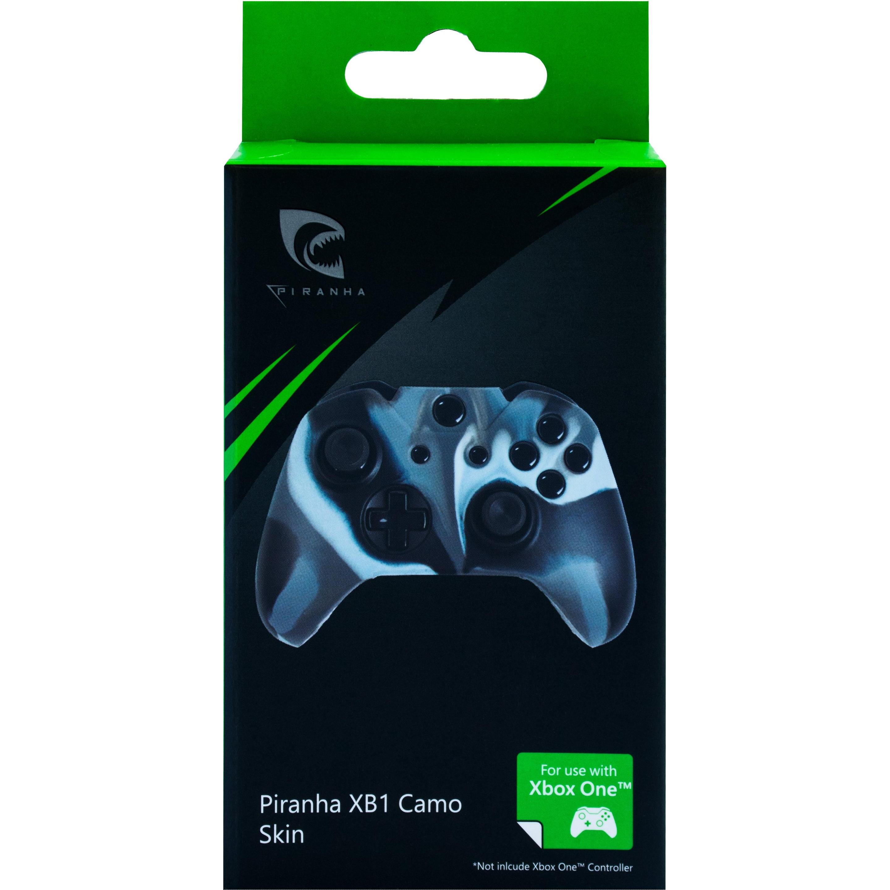 Thumbnail - Piranha Camo Skin (Xbox One X, Xbox One S, Xbox Series S, Xbox Series X), Gaming Controller Zubehör, Schwarz