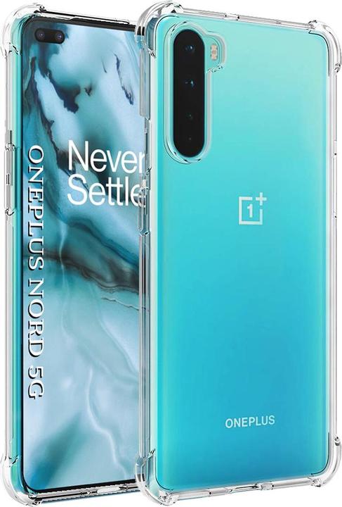 Produktbild Techsuit - Shockproof Clear Silicone - OnePlus Nord 5G - Clear (OnePlus Nord 5G)