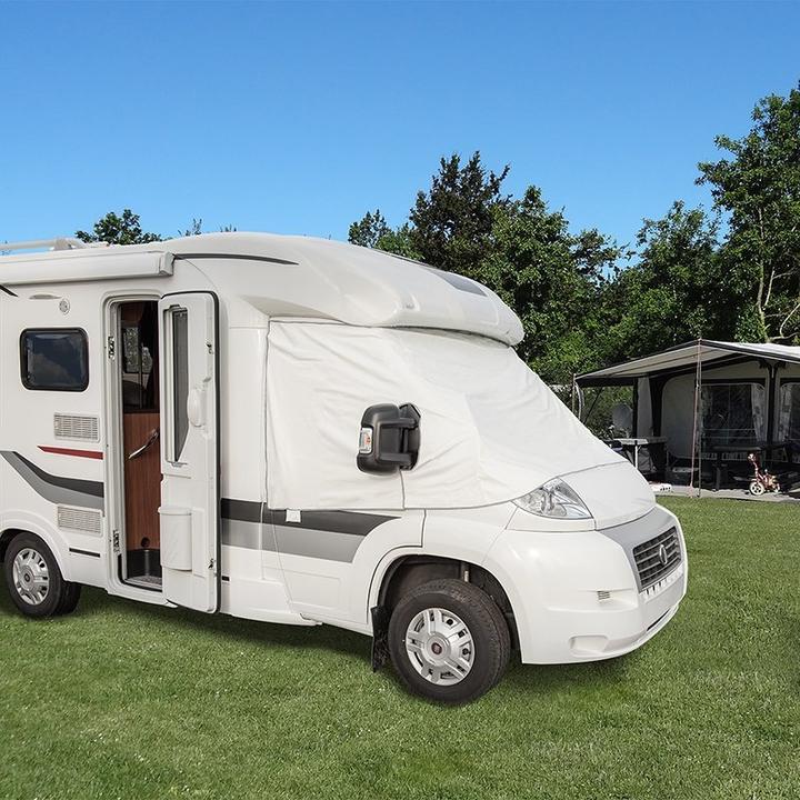 Image du produit ProPlus Cache pare-brise blanc pour camping-car Fiat Ducato à partir de 2006