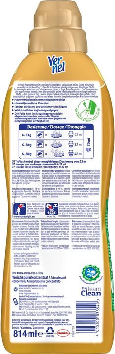 Produktbild Vernel Sinnliche Frangipani (37 Waschgänge, Flüssigwaschmittel)