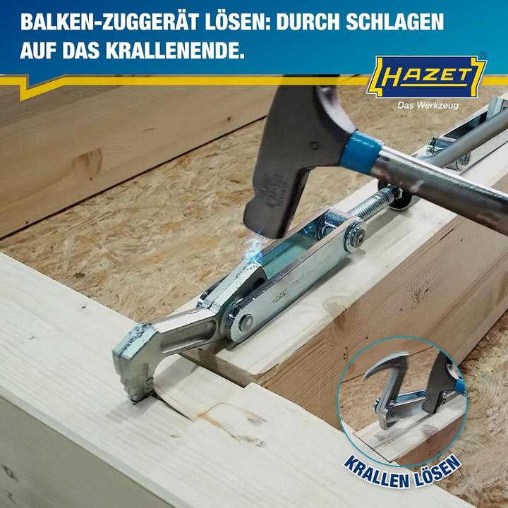 Actual product image HAZET Balken-Zuggerät