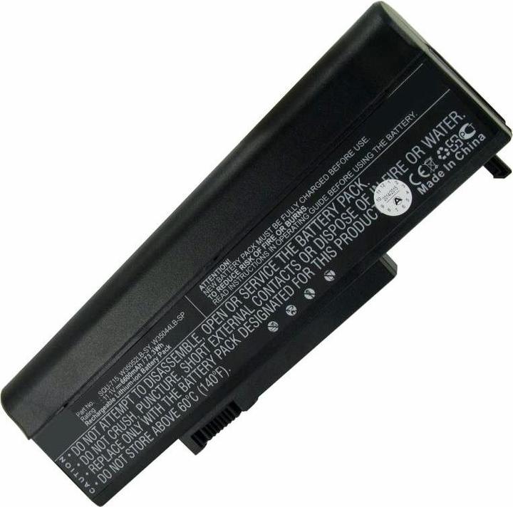 Actual product image Medion Battery Akoya P4610, MD96688 (9 Cells, 6600 mAh)