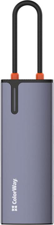 Produktbild Colorway Wireless headphones 6-in-1 Docking Station | CW-HUB03 | 100 W (USB-C, 7 Ports)