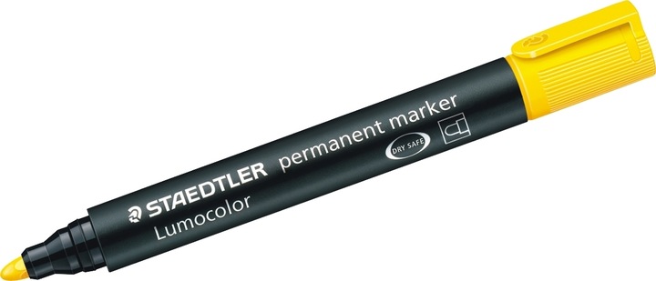 Produktbild Staedtler Lumocolor (Gelb, Schwarz, 2 mm, 1 x)
