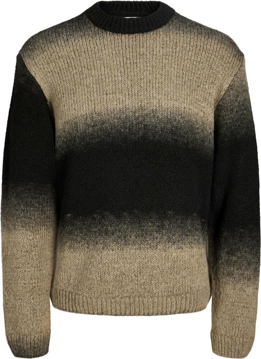 Produktbild Jack & Jones Jcofade Space Dye Crew Neck Styd A Pls (4XL)