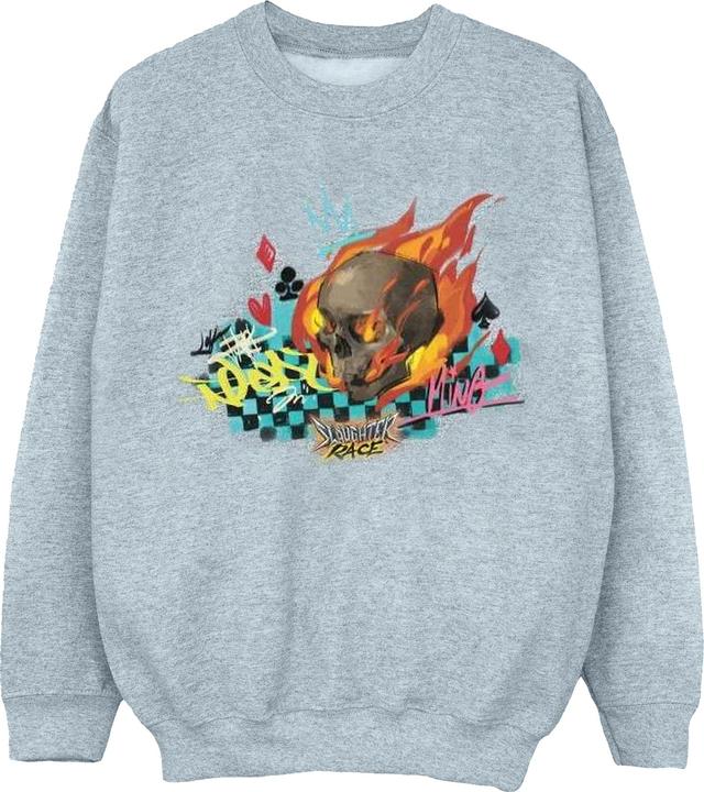 Produktbild Disney Wreck It Ralph Race Skull Sweatshirt Mädchen (152, 158)