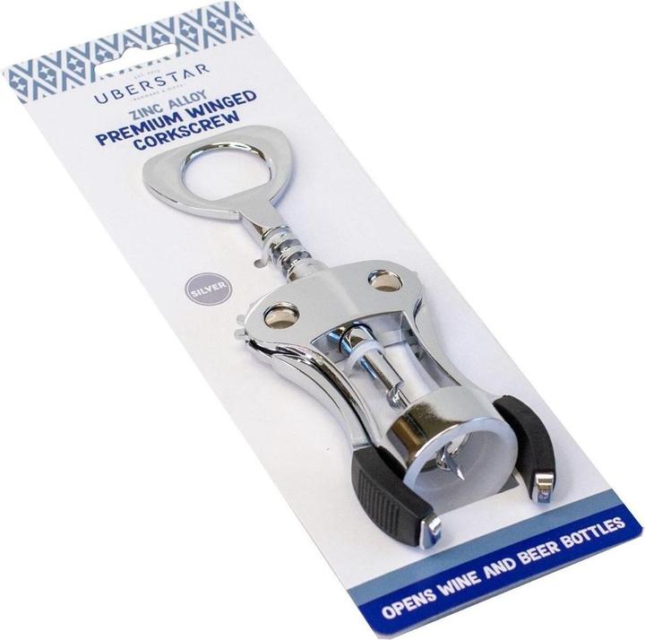 Actual product image Uberstar Corkscrew Hinged Premium Silver (Corkscrew)