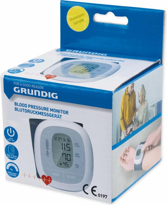 Immagine prodotto Grundig Misuratore di pressione da polso (Misuratore di pressione sanguigna da polso)