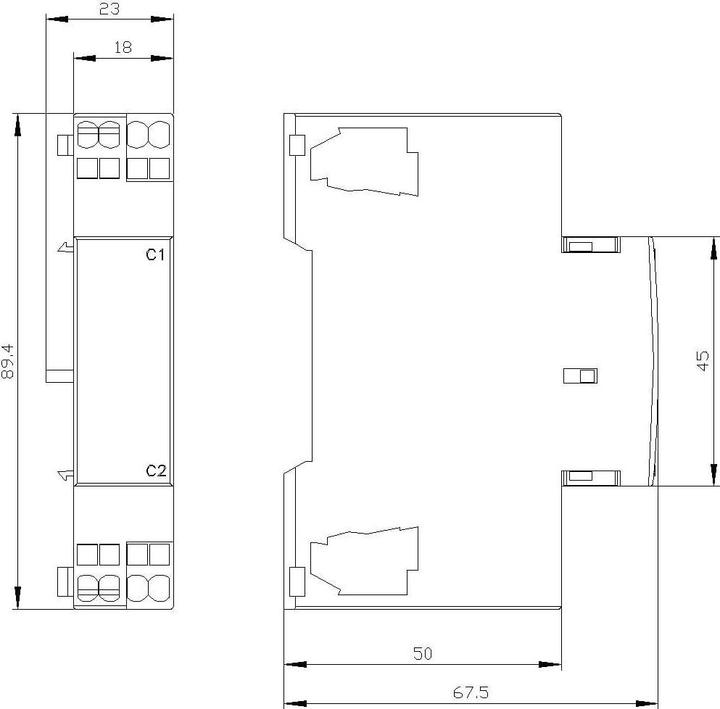 Produktbild Siemens Spannungsauslöser 20-24Vac