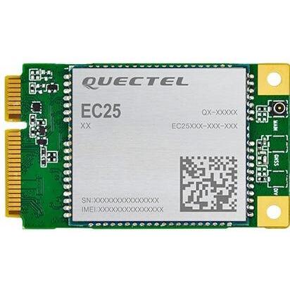 Allnet Modulo LTE Quectel EC25 Cat4 Mini PCIe, Scheda di rete, Verde