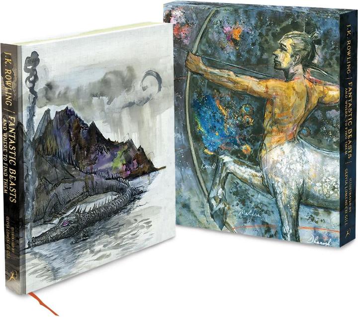 Actual product image Fantastic Beasts and Where to Find Them. Deluxe Illustrated Edition (English, Joanne K. Rowling, Olivia Lomenech Gill, 2017)