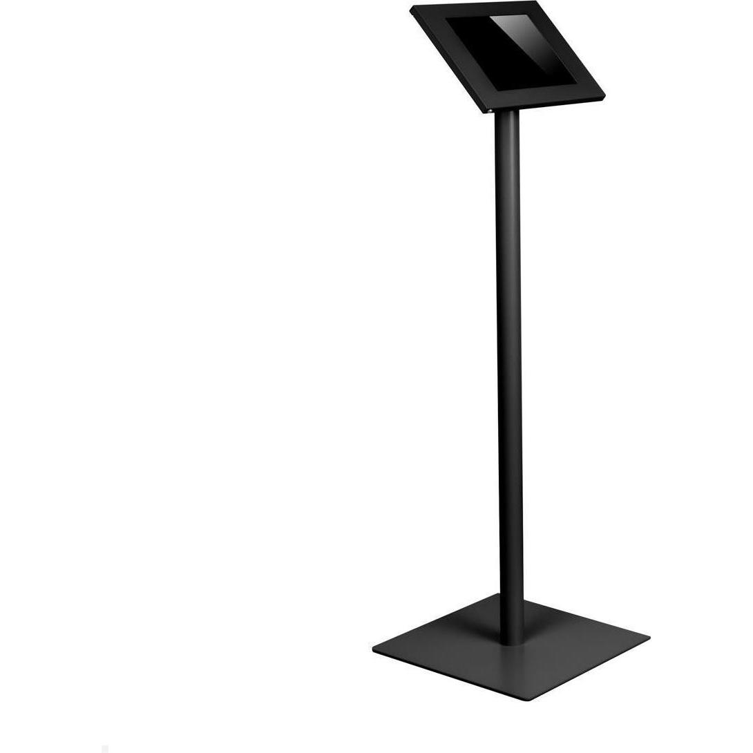 TabLines TBS003B Tablet Boden Standfuss, schwarz, Tablet Halterung, Schwarz