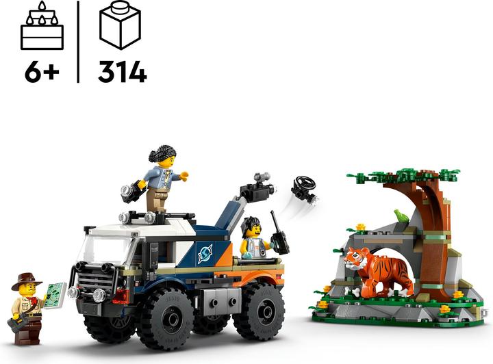 Produktbild LEGO Dschungelforscher-Truck (60426)