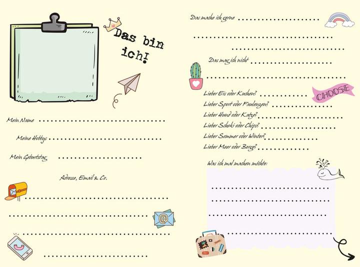 Image du produit Pagna Livre de souvenir Save me No. 2 Best Friends (150 x 220 mm, Pointillés, Couverture souple)