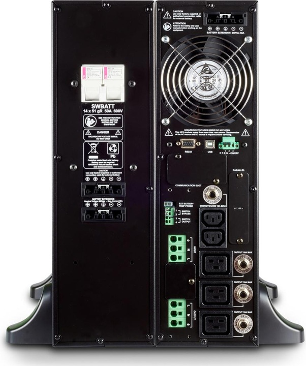 Produktbild Riello SDU 10000 Sentinel Dual - Rack-/Tower-Serie USV, 10000 VA / 10000 Watt, Eingang: einphasig / (10 VA, 10000 W, Online-Doppelwandler USV)