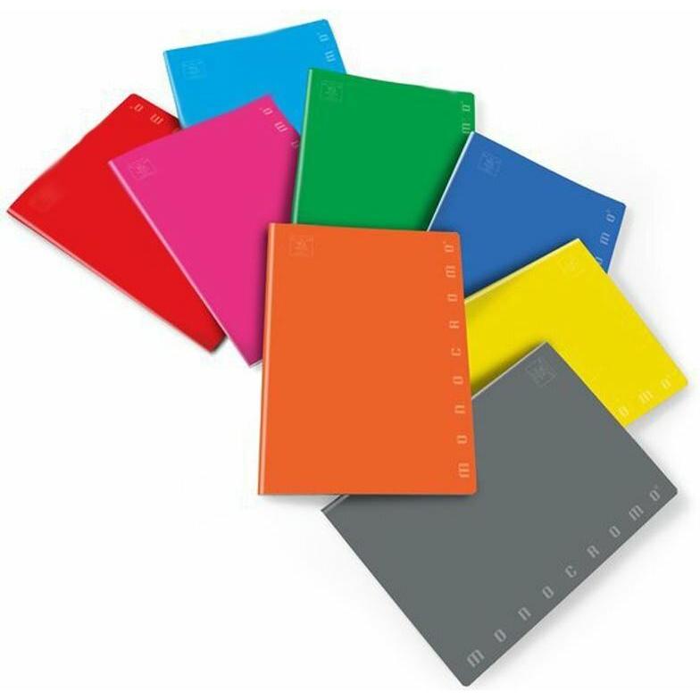 Pigna, Quaderni + Bloc notes, Quaderno 444 Monocromo 1pc (Mix) (A4, Righe)