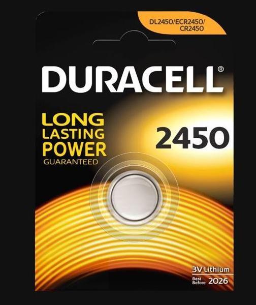 Actual product image Duracell Electronics 2450 (1 pcs., CR2450, 560 mAh)