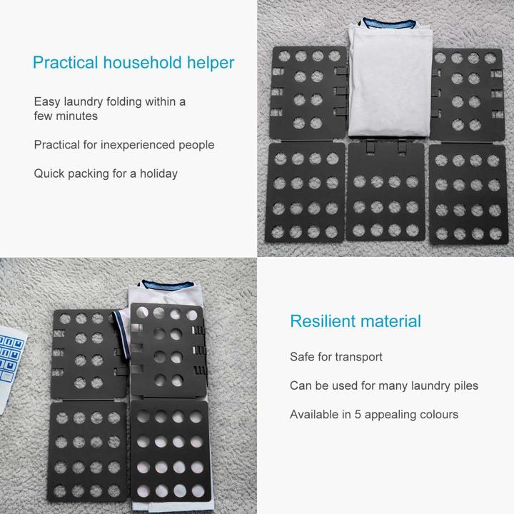 Actual product image Intirilife Laundry Folding Board Clothes Folding Aid