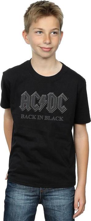 Produktbild AC/DC Boys Back In Schwarz Baumwolle TShirt (128)