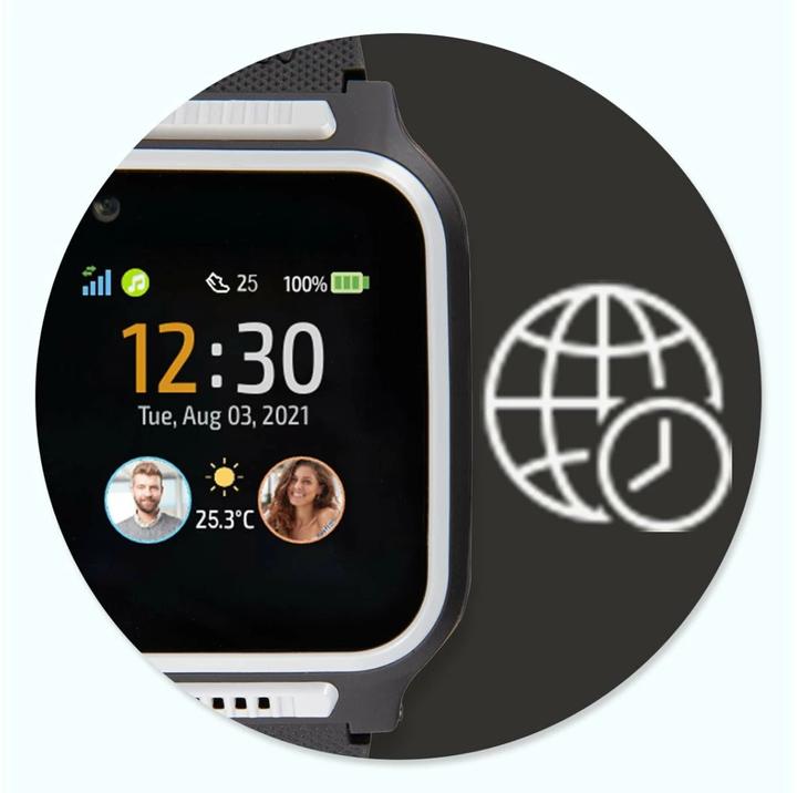 Image du produit Shelly Smartwatch 4 Noir/Vert (41 mm, 4G)