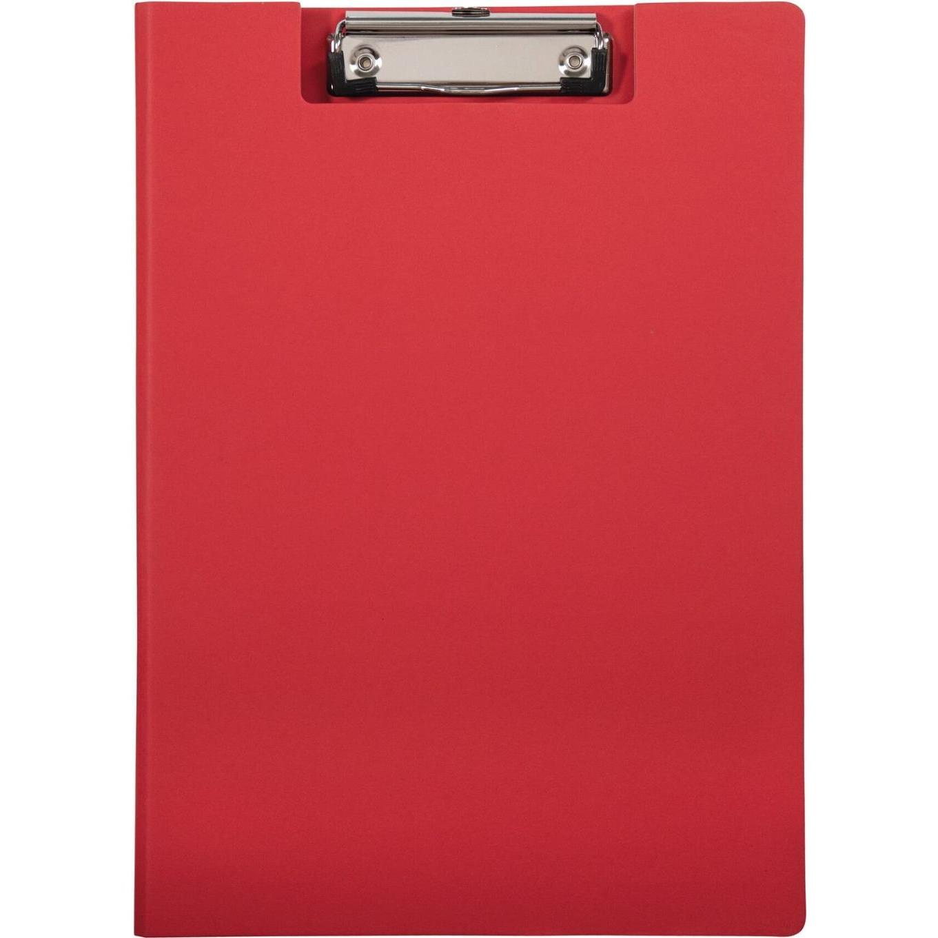 Maul, Unterlage, Klemmbrett-Mappe balance, Karton, rot stabiler Karton kaschiert mit naturbelassenem Kraftpapier (23 x 3...