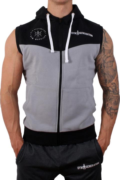 Produktbild Gym Generation Warriors Hoodie GREY (S, M)