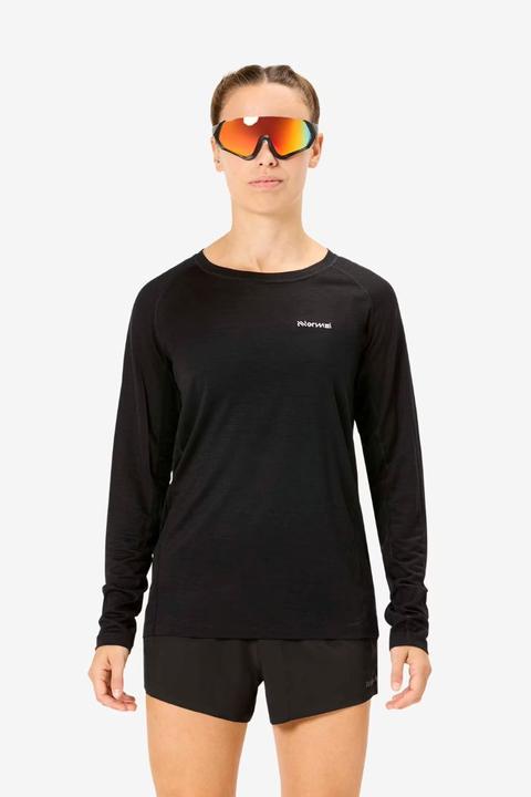 Actual product image Nnormal Merino Long Sleeve T-shirt W (M)