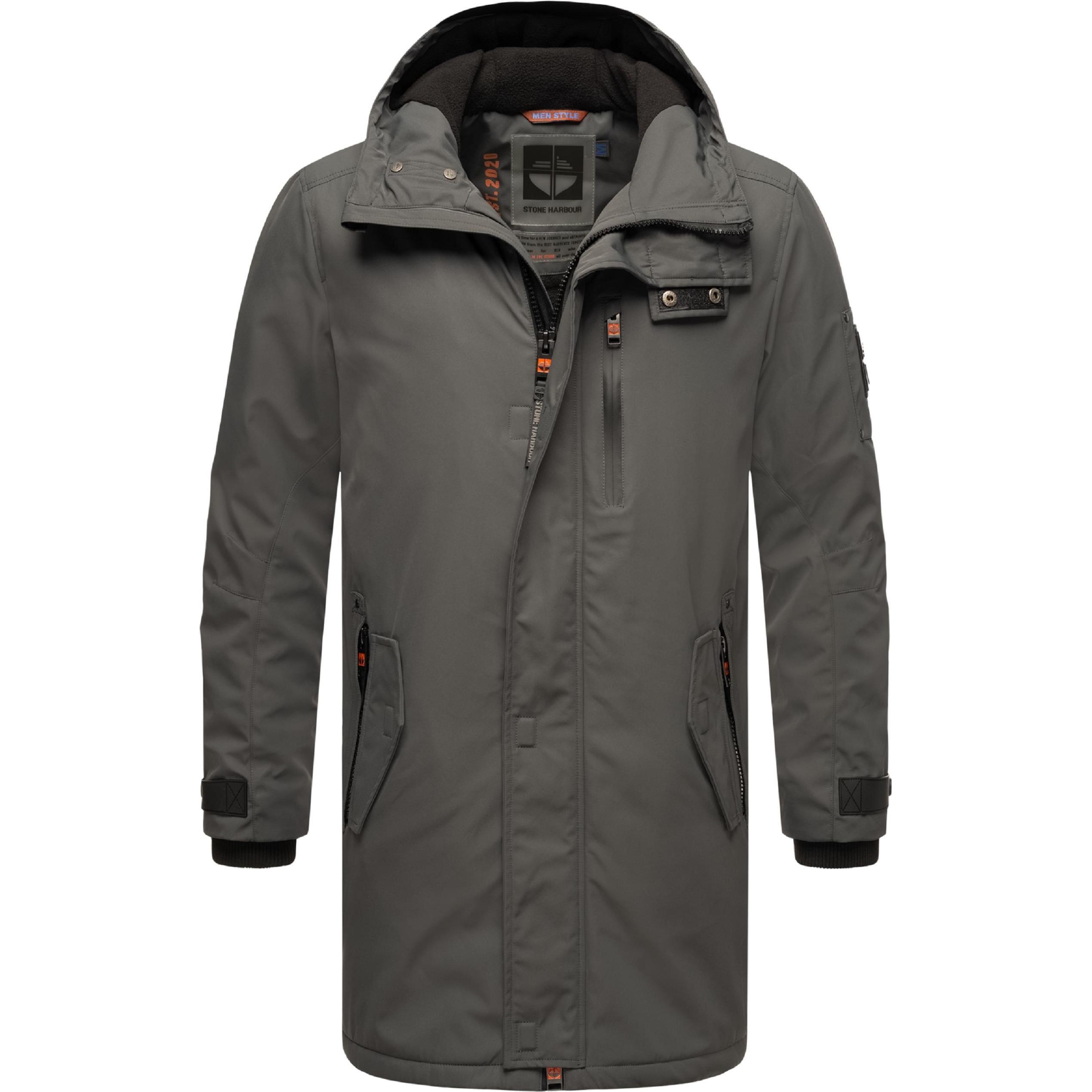 Stone Harbour, Herren, Jacke, Lanzoo (L), Grau, L