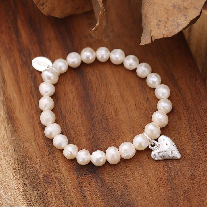Immagine prodotto Andreani Bracciale con vere perle d'acqua dolce (8 cm, Perle)