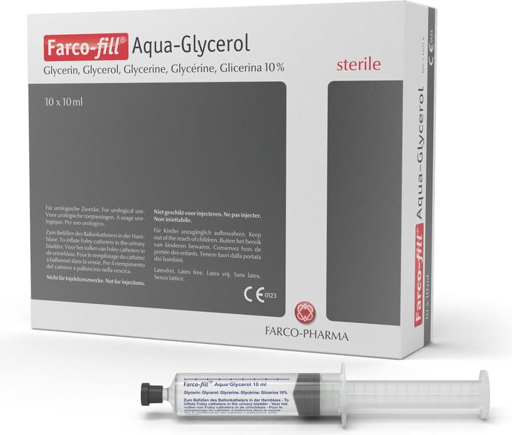 Actual product image Farco-fill Aqua Glycerol Sterile Blocker Solution, 10 x 10 ml