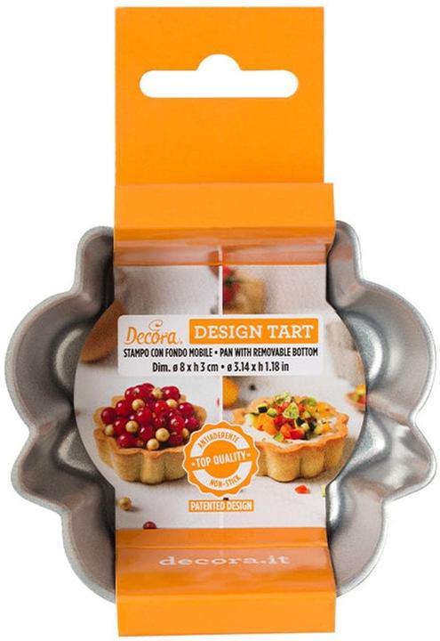 Produktbild Decora Wähen-Backform Ø 8 cm, Silber (8 cm)