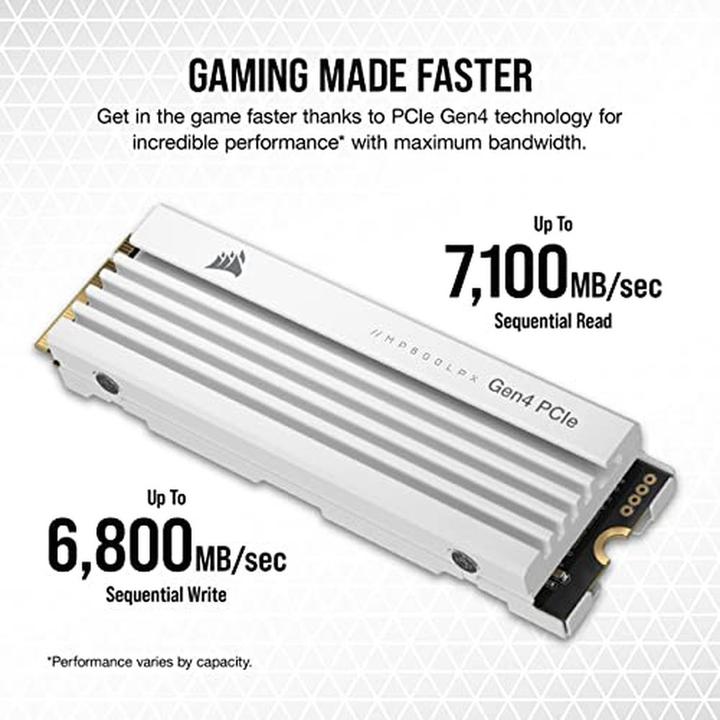 Image du produit Corsair MP600 PRO LPX (2000 Go, M.2 2280)