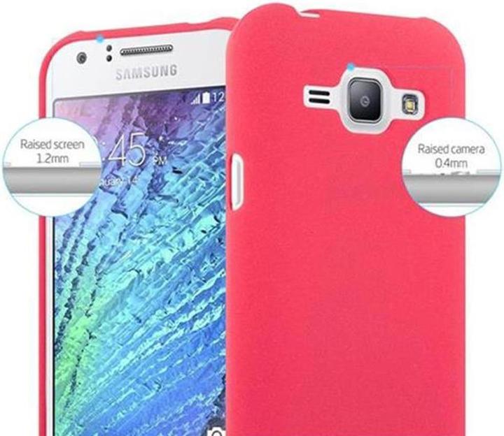 Actual product image Cadorabo TPU Frosted Cover (Samsung Galaxy J1)
